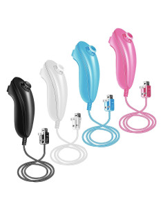 Controlador Nunchuck XiQiDianr para Wii y Wii U - 4 Colores