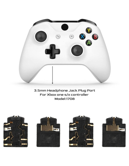 Kit de Reparación para Controlador Xbox One S/X Benseager - Joysticks y Botones