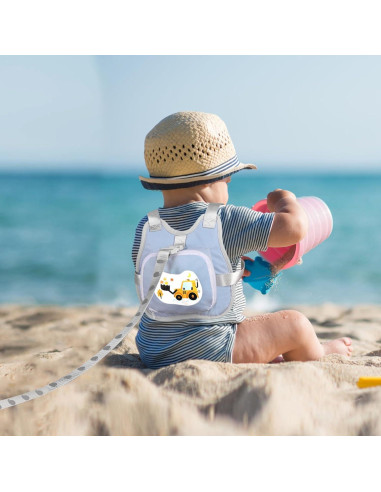 Arnés de Bebé Accmor Azul Ajustable con Correa Antipérdida