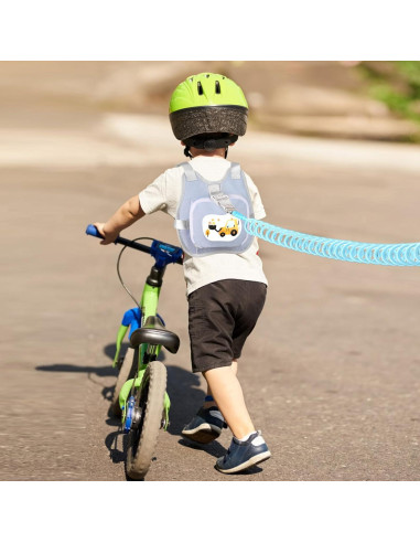 Arnés de Bebé Accmor Azul Ajustable con Correa Antipérdida