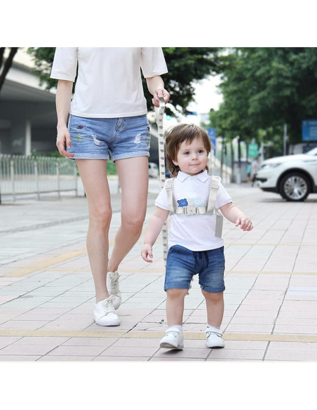 Arnés de Bebé Accmor Azul Ajustable con Correa Antipérdida