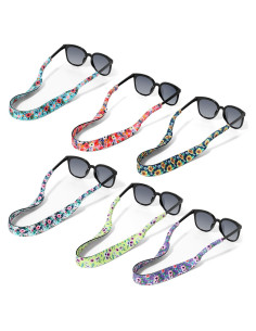 Correas Flotantes para Gafas Flutesan 6 Piezas Neopreno Hawaiano
