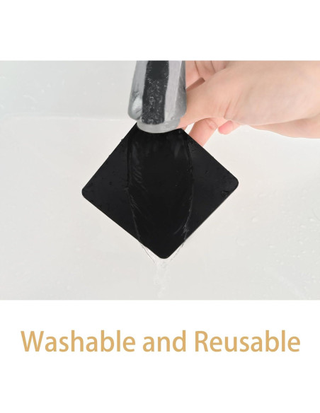 12 Almohadillas Antideslizantes Reutilizables Yinglejiacns 8x8cm