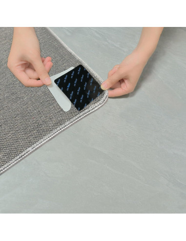 12 Almohadillas Antideslizantes Reutilizables Yinglejiacns 8x8cm