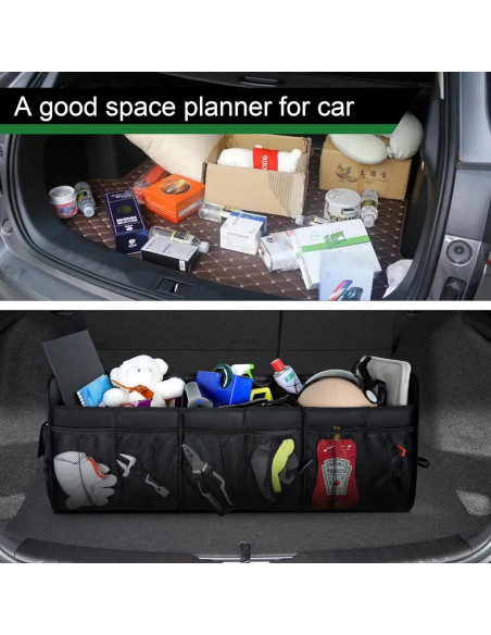 Organizador de Maletero Femuar TLAF-0142 90L Plegable Negro