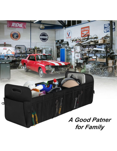 Organizador de Maletero Femuar TLAF-0142 90L Plegable Negro