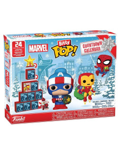 Calendario de Cuenta Regresiva Bitty Funko Pop! Marvel 24 Días
