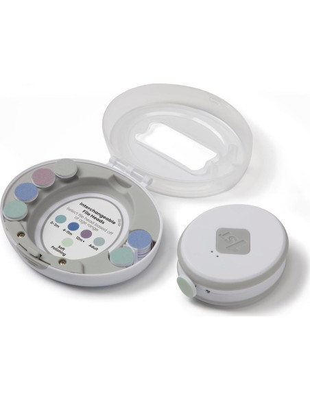 Lima de Uñas Eléctrica Safety 1st Ease, Suave y Ergonométrica