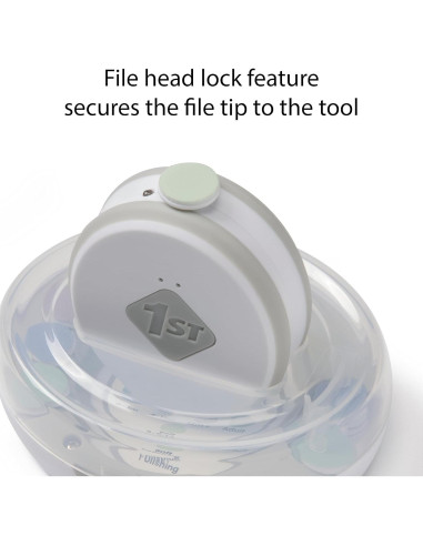 Lima de Uñas Eléctrica Safety 1st Ease, Suave y Ergonométrica