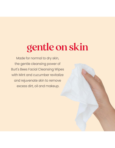Toallitas Faciales Refrescantes Burt's Bees 30 Unidades