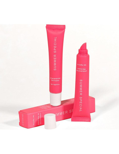 Bálsamo Labial Hidratante Jimyauqin - Guayaba Rosa, 14.17 g