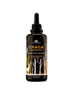 Tintura Líquida de Hongo Chaga Naturealm 50 ml - Vegano, Inmunidad