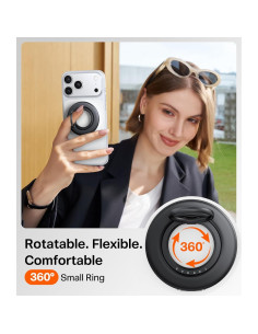 Soporte Magnético para Teléfono TORRAS Negro 360 Ajustable 2