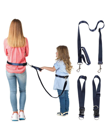 Arnés de Cintura Seguro para Niños con Autismo JXM 10289 Azul Marino