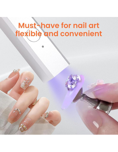 Lámpara UV de Mano ESUOHYM Beauty_036 Portátil Recargable