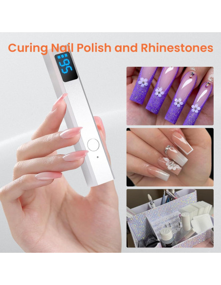 Lámpara UV de Mano ESUOHYM Beauty_036 Portátil Recargable