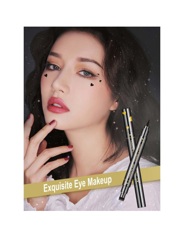 Juego de 6 Piezas de Lápiz de Eyeliner Doble Cabeza SUMEITANG