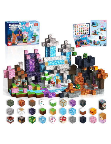 Bloques Magnéticos ToyUnited 150PCS Construcción STEM 4-8 años