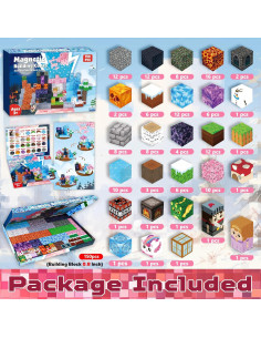 Bloques Magnéticos ToyUnited 150PCS Construcción STEM 4-8 años 2