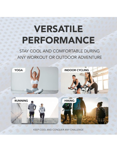 Toallas Refrigerantes de Microfibra Desired Things - Paquete de 4