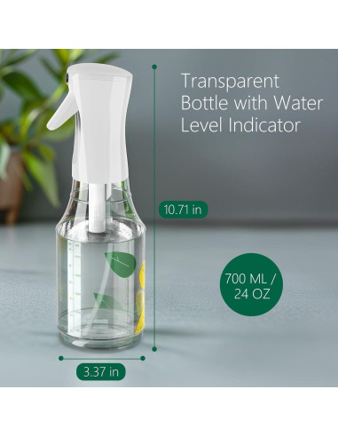 Botella de Spray para Plantas FLAIROSOL 700 ML a Prueba de Fugas