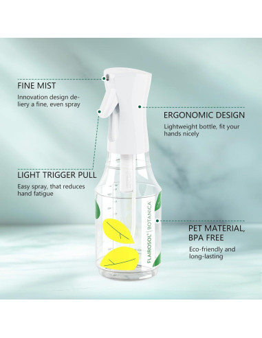 Botella de Spray para Plantas FLAIROSOL 700 ML a Prueba de Fugas
