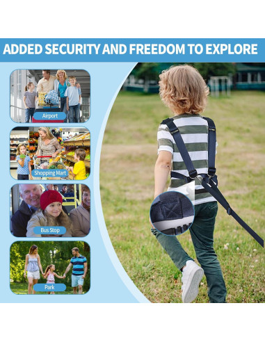 Arnés de Seguridad para Niños 2025 - Antielopement Ajustable