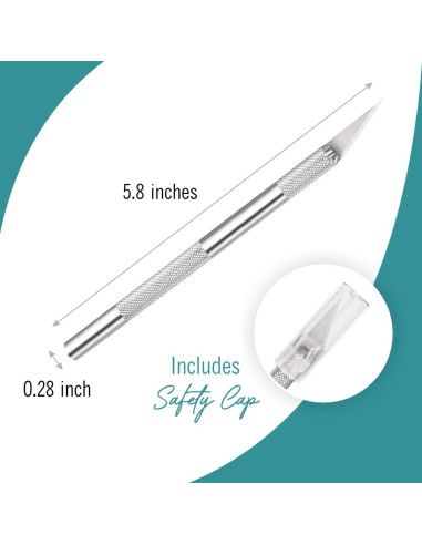 Juego de Cuchillos de Precisión Exacto - 3 Cuchillos Metal 14.73 cm