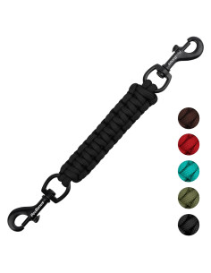 Clip de Seguridad para Collar de Perro PetBonus - Negro