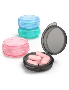 Estuche Organizador de Pastillas Urekt 4 Paquete 4.26 cm