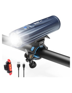 Luz de Bicicleta WUBEN B2 Recargable 1300 Lúmenes IP68