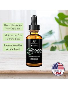 Suero Facial Hidratante Radha Beauty 60ml Aguacate Ácido Hialurónico 2