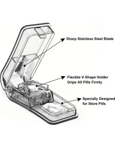 Cortador de Pastillas AVIDACE 2PCS Profesional Negro 2