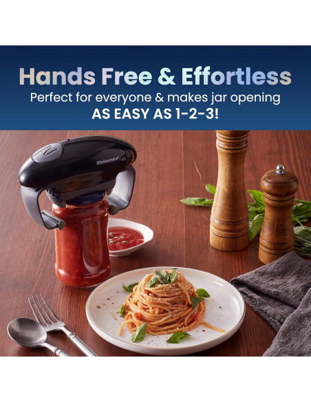 Abridor de Tarros Eléctrico Elite Gourmet EJO800 Automático