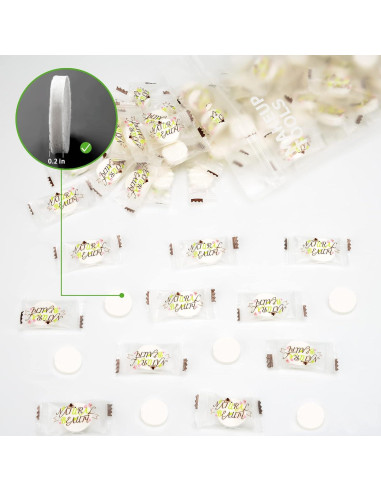 100PCS Hoja de Máscara Facial de Algodón Comprimido SADYFON