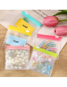 Bolsas de Píldoras Reutilizables MARFOREVER 25 Pcs Organizador 2