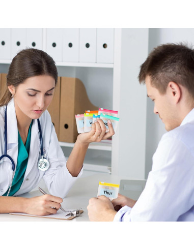 Bolsas de Píldoras Reutilizables MARFOREVER 25 Pcs Organizador