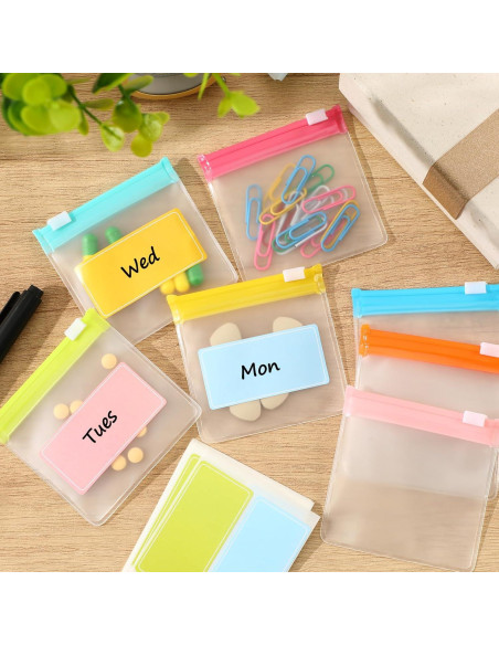 Bolsas de Píldoras Reutilizables MARFOREVER 25 Pcs Organizador