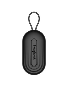 Estuche para Tapones de Oídos Hearprotek Negro - Compacto y Duradero