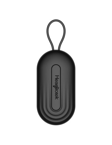 Estuche para Tapones de Oídos Hearprotek Negro - Compacto y Duradero