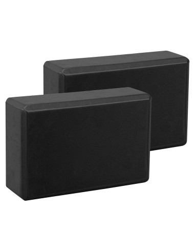 Bloques de Yoga Exerz 2 Pack Antideslizantes 23x15x7.5 cm