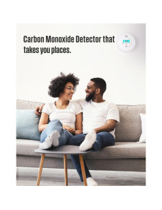 Detector de Monóxido de Carbono Baomeker PG-C06 Portátil con LCD 2