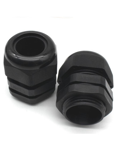 Pasacables NPT 1" AIRTAK Nylon PA66 Impermeable IP68 - 2 Piezas