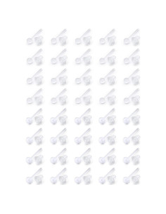 40 Pares de Aretes Invisibles Ftovosyo - Retenedores de Agujeros