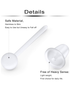 40 Pares de Aretes Invisibles Ftovosyo - Retenedores de Agujeros 2