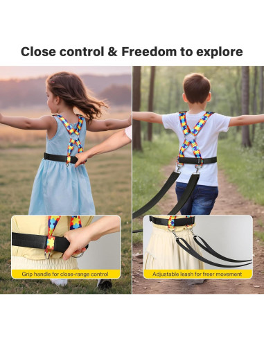 Arnés de Seguridad Ajustable HOOMTREE para Niños 3-12 Años