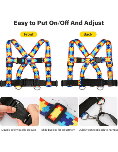 Arnés de Seguridad Ajustable HOOMTREE para Niños 3-12 Años