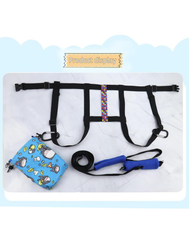 Arnés de Caminata para Niños Welsoon con Correa Ajustable