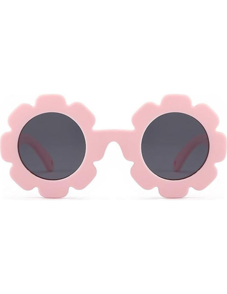Gafas de sol polarizadas para bebés con correa ajustable - Rosa