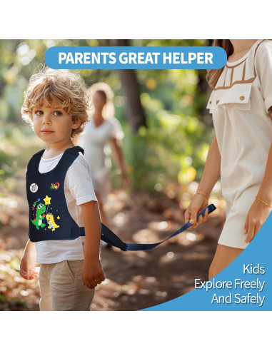 Arnés de Seguridad JXM para Niños con Asa Ajustable y Reflector